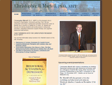 Tablet Screenshot of christophermartell.com